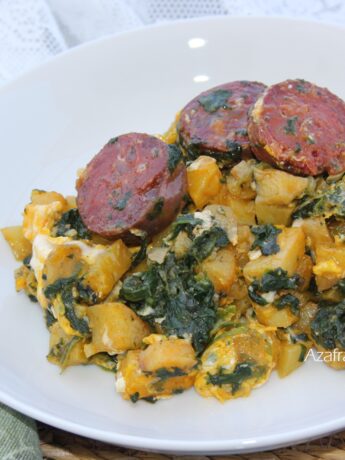 patatas revueltas chorizo