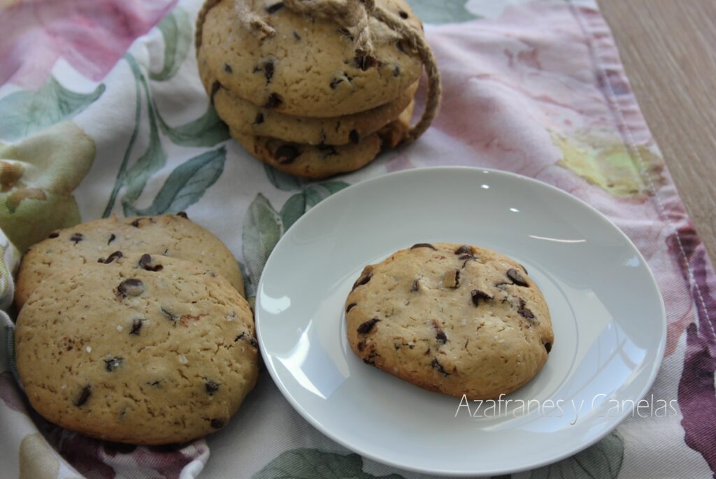 galletas con pepitas de chocolate