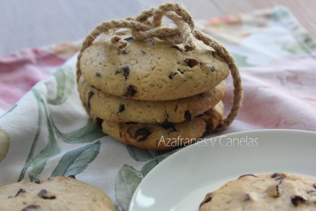 cookies con pepitas de chocolate