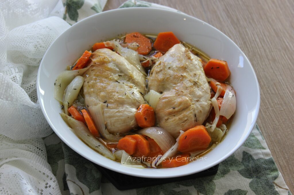 pollo en escabeche