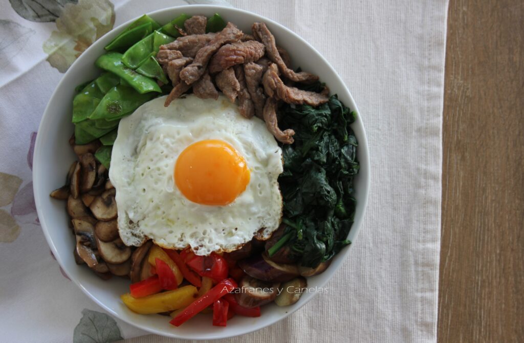 Bibimbap coreano