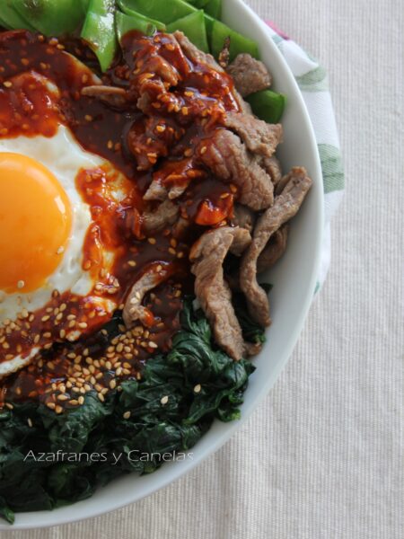 Bibimbap coreano